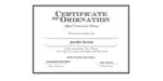 Ordained Minister Jennifer Varilek