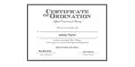 Ordained Minister Ashley Taylor