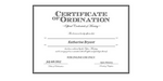 Ordained Minister Katharine Bryant