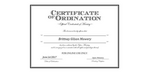 Ordained Minister Brittney Gilson Mowery