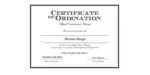 Ordained Minister Michael Hough