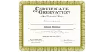 Ordained Minister Antonio Montoya