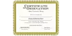 Ordained Minister Emma K. Harr