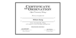 Ordained Minister William Young