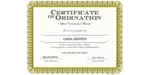 Ordained Minister Carol Griffen