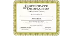 Ordained Minister William Black