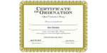 Ordained Minister Ken Giesken