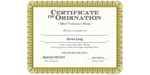 Ordained Minister Karen Long