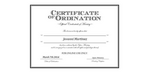 Ordained Minister Jovanni Martinez