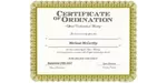 Ordained Minister Michael McCarthy