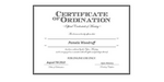 Ordained Minister Pamela Woodruff