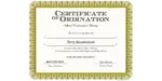 Ordained Minister Terry Roudenbush