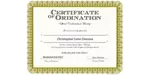 Ordained Minister Christopher Leno Chesson