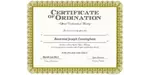 Ordained Minister Reverend Joseph Cunningham