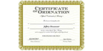 Ordained Minister Jeffery Hausauer