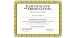 Ordained Minister Robert Warren David III