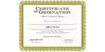 Ordained Minister Jeffrey Perdue