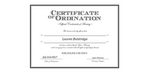 Ordained Minister Lauren Bolstridge