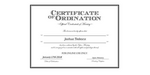 Ordained Minister Joshua Tedesco