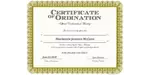 Ordained Minister Mackenzie Jamison McCann