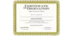 Ordained Minister James McCallum