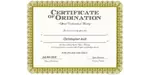 Ordained Minister Christopher Ault