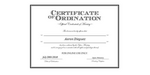 Ordained Minister Aaron Dieguez