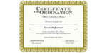 Ordained Minister Ronnie Stufflebeam