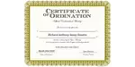 Ordained Minister Richard Anthony kasey Sinatra