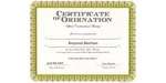 Ordained Minister Benjamin Beatham