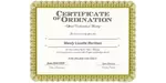 Ordained Minister Wendy Lissette Martinez