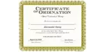 Ordained Minister Alecsander Slemp