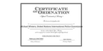 Ordained Minister Michael Winters, United Nations International Police Commission