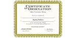 Ordained Minister Sophia DeHaro