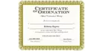 Ordained Minister Brittany Rogers