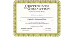 Ordained Minister Frederick Henderson-White